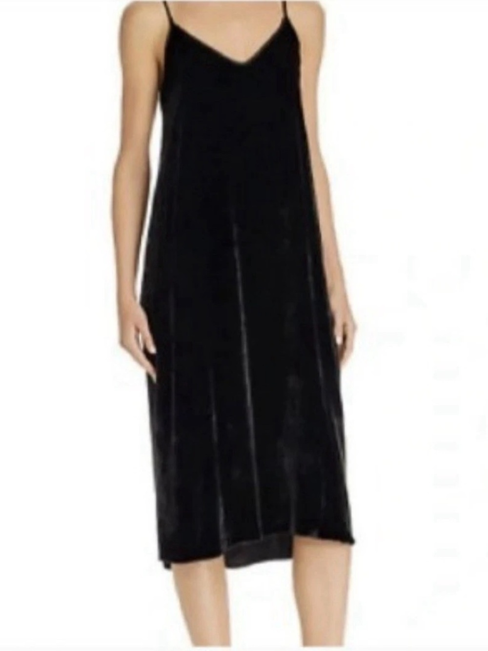 Gap Velvet Slip Midi Dress XS